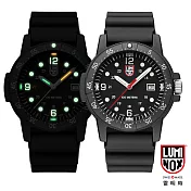 Luminox 雷明時 Leatherback Sea Turtle 革龜系列腕錶–經典黑白/44mm LM-0321AS
