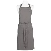 《NOW》平口雙袋圍裙(岩灰) | 廚房圍裙 料理圍裙 烘焙圍裙