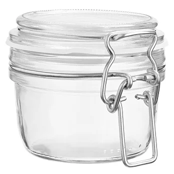 《Vega》Ailen扣式玻璃密封罐(125ml) | 保鮮罐 咖啡罐 收納罐 零食罐 儲物罐