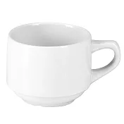 《Pulsiva》Rondon瓷製濃縮咖啡杯(白70ml) | 義式咖啡杯 午茶杯