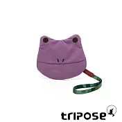 tripose 輕鬆生活青蛙造型零錢包(共14色) 夢幻紫