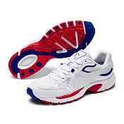 PUMA Axis Plus 90s 跑步鞋 男鞋 女鞋 白紅 UK3.5 白
