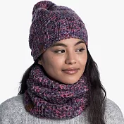 【西班牙BUFF】MARGO-針織保暖毛球帽 神秘紫