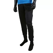 Yonex [18021TR007] 男 運動長褲 健身 休閒 針織 機能 鬆緊腰 抽繩 舒適 透氣 穿搭 黑 2XL 黑