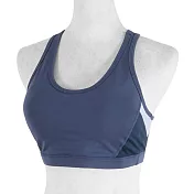 Asics [2032C036-400] 女 運動內衣 海外版 中強度 支撐 吸濕 快乾 亞瑟士 藍紫 SS 藍/紫