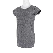 Asics Top [2012A786-001] 女 短袖 涼感 無縫 運動 訓練 慢跑 反光 柔軟 舒適 灰 XS 灰