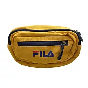 Fila Waistpack [BWU-3016-YE] 腰包 臀包 斜肩包 運動 休閒 輕量 隨身 黃 FREE 黃/深藍