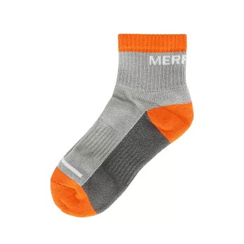 Merrell [JML1907T] 大童 短筒襪 棉質 舒適 運動 配件 休閒 日常 穿搭 橘灰 FREE 橘/灰