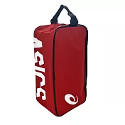 Asics Shoe bag [Y31801-2301] 鞋袋 收納袋 手提袋 鞋款 收納 台灣製 亞瑟士 紅 白 FREE 紅/白