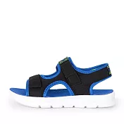 Skechers C-flex Sandal 2.0 [400042LBBLM] 中童鞋 運動 拖鞋 涼鞋 透氣 黑 藍 21 黑/藍