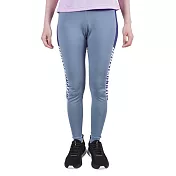 Mizuno Yoga [K2TB120815] 女 緊身褲 長褲 瑜珈 訓練 運動 伸縮彈性 抗紫外線 藍 XL 紫