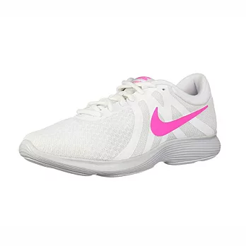Nike Revolution 4 [908999-101] 女鞋 慢跑 運動 休閒 路跑 健身 透氣 緩震 耐磨 白粉 25cm 白/粉紅