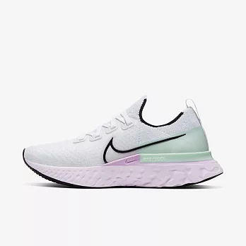 Nike React Infinity Run Fk [CD4372-100] 女鞋 運動 休閒 慢跑 緩震 穿搭 白紫 24cm 白/紫