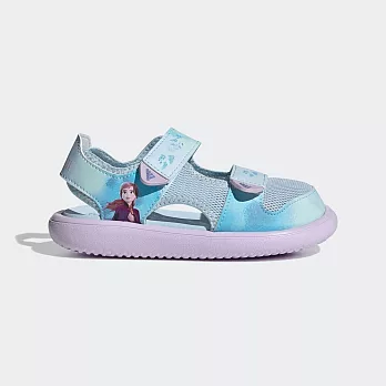 Adidas Water Sandal Ct C [FY7900] 中童鞋 涼鞋 休閒 冰雪奇緣 愛迪達 水藍 淺紫 17.5 水藍/紫