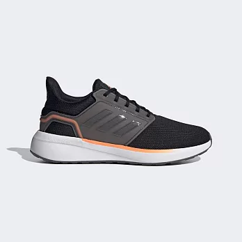 Adidas Eq19 Run [H00929] 男鞋 慢跑鞋 運動 休閒 輕量 舒適 支撐 緩衝 彈力 愛迪達 黑 橘 26cm 黑/橘