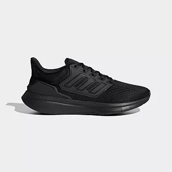 Adidas Eq21 Run [H00521] 男鞋 慢跑鞋 運動 休閒 愛迪達 輕量 透氣網布 避震 路跑 全黑 27.5cm 黑/黑