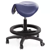 GXG 小馬鞍 工作椅 可前傾 (塑膠踏圈/防刮輪) TW-81T9 EXK 請備註規格