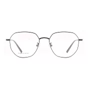 【大學眼鏡-配到好】韓版學院風復古黑光學眼鏡 HY6249C3 黑