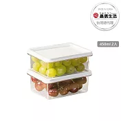 【韓國昌信生活】SENSE冰箱系列4號保鮮盒450ml x2