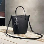 O-ni O-ni新款高級真皮牛皮時尚母子水桶包(bag-518) 黑色