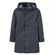 【La proie 萊博瑞】女式旅行風衣CFA972508- S 煤黑