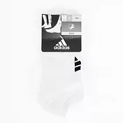 Adidas N-S Athletic Socks [616020] 踝襪 隱形襪 透氣 舒適 彈性 男女 白 M 白/黑