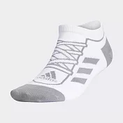 Adidas Sn Socks Low [GN8860] 男女 船型襪 短襪 運動襪 舒適 趣味 鞋帶設計 白 XS 白/灰