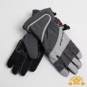 雪之旅 英國SKI-DRI 防水透氣超薄型手套(可觸控) L 灰