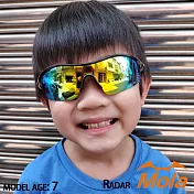 Mola 摩拉 兒童 運動 太陽眼鏡 墨鏡 8-14歲 男女 UV400 多層彩色鍍膜 安全防護鏡片 Radar-blm