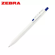 ZEBRA SARASA R 鋼珠筆 0.4白桿藍