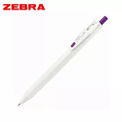 ZEBRA SARASA R 鋼珠筆 0.4白桿紫