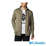 Columbia 哥倫比亞 男款 - Omni-Wick 快排刷毛立領外套 UAE22050 S 亞規 軍綠
