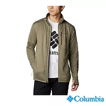 Columbia 哥倫比亞 男款 - Omni-Wick 快排刷毛立領外套 UAE22050 L 亞規 軍綠
