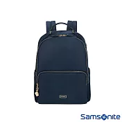 Samsonite新秀麗 KARISSA BIZ 2.0 簡約都會14.1吋筆電後背包(深藍色)