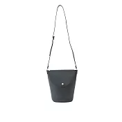 Legato Largo 驚異的輕量化 小法式圓筒斜背包- 黑色