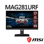 msi微星 Optix MAG281URF 27.9吋 電競螢幕