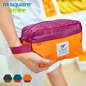 m square輕量手提收納包-橙色