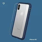 犀牛盾 iPhone XS Mod NX邊框背蓋兩用殼- 海軍藍