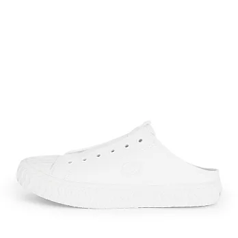 Skechers Street Trax [155386WHT] 男女鞋 休閒 帆布 穆勒鞋 輕量 避震 緩衝 白 米 24cm 白/米