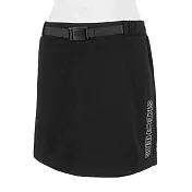 Skechers [L221W019-0018] 女 短褲 運動 休閒 舒適 棉質 復古 輕薄 黑 XL 黑