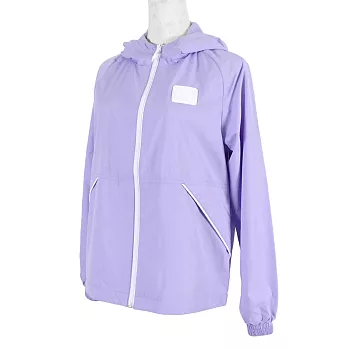 Skechers Outerwear [L121W099-005U] 女 外套 連帽 防風 薄款 口袋 輕巧收納 淺紫 S 紫
