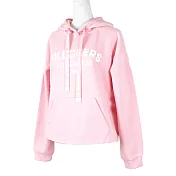 Skechers Hoodies [L420W019-008Z] 女 長袖 上衣 刷毛 保暖 束口 連帽 粉紅 XL 粉紅/白