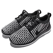 Nike 休閒鞋 Roshe Two Flyknit 女鞋 22.5cm BLACK/GREY
