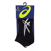 Asics Socks [TWS057-90] 踝襪 短襪 船型襪 薄底 運動 休閒 舒適 透氣 亞瑟士 黑 S 黑