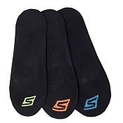 Skechers Sock [S101589-001] 男襪 船型襪 隱形襪 透氣 舒適 薄款 3入 10-11 FREE 黑/藍