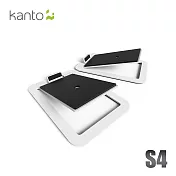 Kanto S4 書架式 4吋喇叭 通用腳架-白色款
