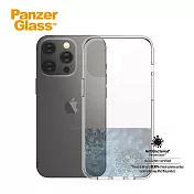PanzerGlass iPhone 13 Pro Max ClearCase 耐衝擊抗菌玻璃防摔手機殼-透明 透明