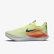 Nike Zoom Fly 4 [CT2392-700] 男 慢跑鞋 運動 訓練 路跑 包覆 襪套 緩震 透氣 螢黃 橘 27cm 螢黃/橘