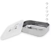 日本製不鏽鋼保鮮盒-長方型-15cm-300ml-6入