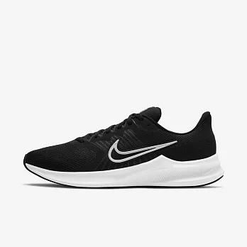 Nike Downshifter 11 [CW3411-006] 男鞋 慢跑 運動 休閒 輕量 支撐 緩衝 彈力 黑 28cm 黑/白